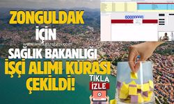 Sağlık Bakanlığı, Zonguldak İşçi Alımı Kura Sonuçları Açıklandı!