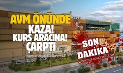 Zonguldak-Kozlu yolunda kaza! Sürücü kursu aracına çarptı