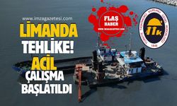 Zonguldak Limanı derinlikleri tehlikede! TTK acil çalışma başlattı!