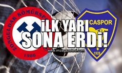 Zonguldak Kömürspor, Buca'da ilk yarıyı 1-0 geride kapattı