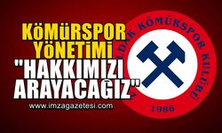Zonguldak Kömürspor yönetiminden açıklama! "Hakkımızı sonuna kadar arayacağız"