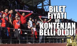 Zonguldak Kömürspor'un Serik deplasmanında oynayacağı maçta taraftarlara ayrılan kontenjan ve bilet fiyatları belli oldu