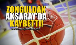 Zonguldak temsilcisi, Aksaray'da kupayı elinden kaçırdı!