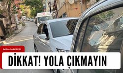 Trafik kitlendi! Metrelerce kuyruk oluştu