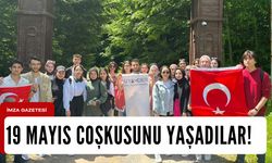 19 Mayıs coşkusuna ortak oldular!