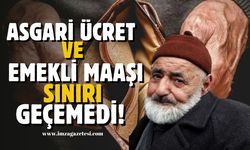 Emekli maaşı ve asgari ücret açlık sınırını geçemedi!