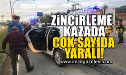 Ankara yolunda yaşanan zincirleme kazada çok sayıda yaralı!