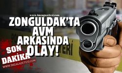 Zonguldak'ta AVM arkasında olay! Silahla vuruldular....