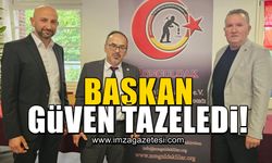 Avrupa Zonguldaklılar Derneği Başkanı Mehmet Karakulak, güven tazeledi!