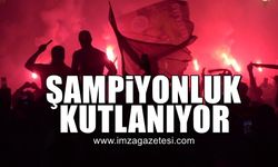 Bartın'da şampiyonluk kutlamaları için meydana akın ettiler!