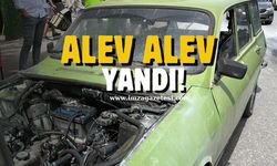 Alev alev yandı! İmdadına ekipler yetişti...