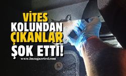 Vites kolundan çıkanlar şok etti!