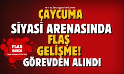 Çaycuma siyasi arenasında flaş gelişme!