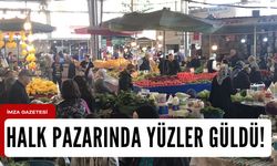 Pazar’da yoğun ilgi! Gelen mutsuz ayrılmıyor