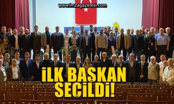 Derneğin ilk başkanı oldu…