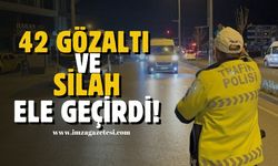 Denetimlerde 42 Gözaltı ve Silah Ele Geçirildi!