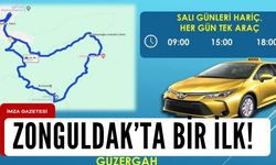 Zonguldak’ta ilk! Ring taksi başlıyor