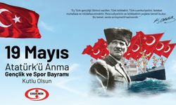Erdemir'den  “19 Mayıs Atatürk'ü Anma Gençlik ve Spor Bayramı” mesajı ...