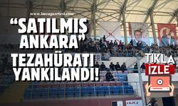 Kdz.Ereğli Belediyespor taraftarlarından “Satılmış Ankara” tezahüratı!