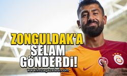 Galatasaray futbolcusu Kerem Demirbay, Zonguldak'a selam gönderdi!