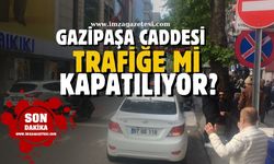 Alay konusu oldu... Gazipaşa Caddesi trafiğe kapatıldı mı?