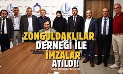 Zonguldaklılar Derneği ile imzalar atıldı!