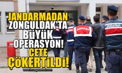 Jandarma çeteyi çökertti mahkeme saldı!
