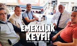 Kadir Bacıoğlu’nun emeklilik keyfi…