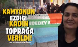 Zonguldak'ta kamyonun ezdiği Mine Çetinoğlu son yolculuğuna uğurlandı!