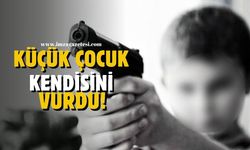 3 yaşındaki çocuk kendisini silahla vurdu!