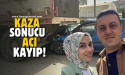 Kaza sonucu acı kayıp!