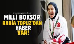 Saldırıya uğrayan milli boksör Rabia Topuz'dan haber var!