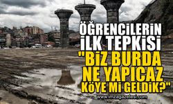 Öğrencilerin Zonguldak'a geldiklerinde ilk tepkisi gündem oldu!