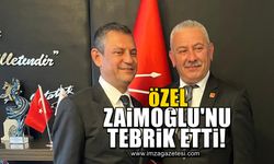 Özgür Özel, Osman Zaimoğlu'nu tebrik etti!