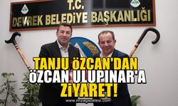 Tanju Özcan, Özcan Ulupınar'ı ziyaret etti!