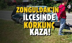 Zonguldak'ın ilçesinde korkunç kaza!
