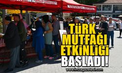 Türk Mutfağı Haftası etkinlikleri başladı!