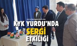 Devrek'te KYK Yurdu'dan karma sergi etkinliği...