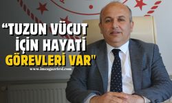 Uzm. Dr. Güner, "Tuzun vücut için hayati görevleri var"