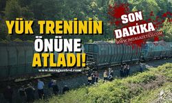 Zonguldak’ta şok olay! Kendini yük treninin önüne bıraktı