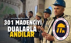 Zonguldaklı madenciler, Soma şehidi 301 madenciyi dualarla andılar...