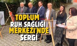 Toplum Ruh Sağlığı Merkezi'nde sanat dolu bir sergi...