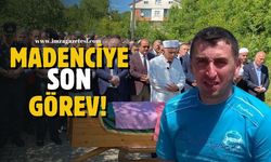 Zonguldak maden şehidi Şenol Zurnalı dualarla son yolculuğuna uğurladı!