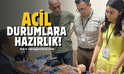 Zonguldak'ta acil durumlara hazırlık!