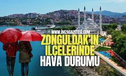 Zonguldak'ın ilçelerinde hava durumu... (Merkez, Alaplı, Çaycuma, Devrek, Ereğli, Gökçebey, Kilimli, Kozlu)