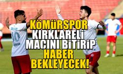 Zonguldak Kömürspor, Kırklarelispor maçını tamamlayıp haber bekleyecek!
