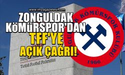 Zonguldak Kömürspor'dan TFF'ye açık çağrı!