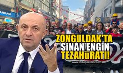 Zonguldak'ta Sinan Engin tezahüratı!