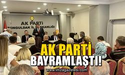 AK Parti, bayramlaştı!