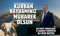 Ak Parti Zonguldak İl Başkan Yardımcısı Ali Rıza Bektaş, Kurban bayramı mesajı...